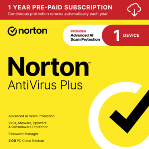Norton Antivirus Plus (1 Device)